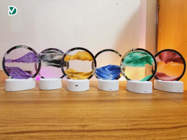 3D Hourglass or 3D Sand Painting