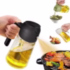 2 in 1 Oil Sprayer and Oil Dispenser Bottle