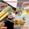 2 in 1 Oil Sprayer and Oil Dispenser Bottle